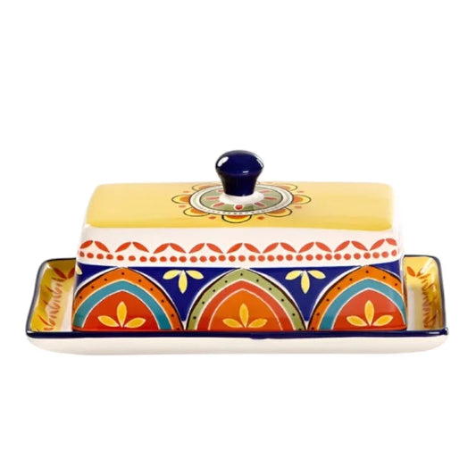 Butter Cheese Decorative Holder Yellow - The Renmy Store Homewares & Gifts