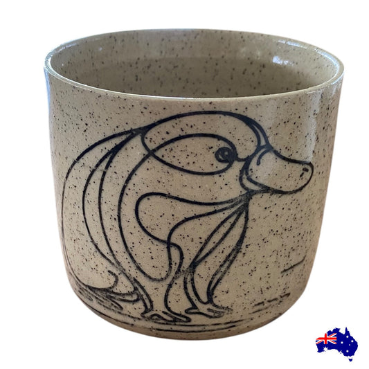 Handmade Platypus Ceramic Mug Cup | Aussie Made Wolf and Clay Wildlife Gift