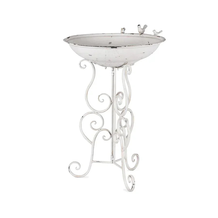 Bird Feeder Bath French Provincial Country Stand