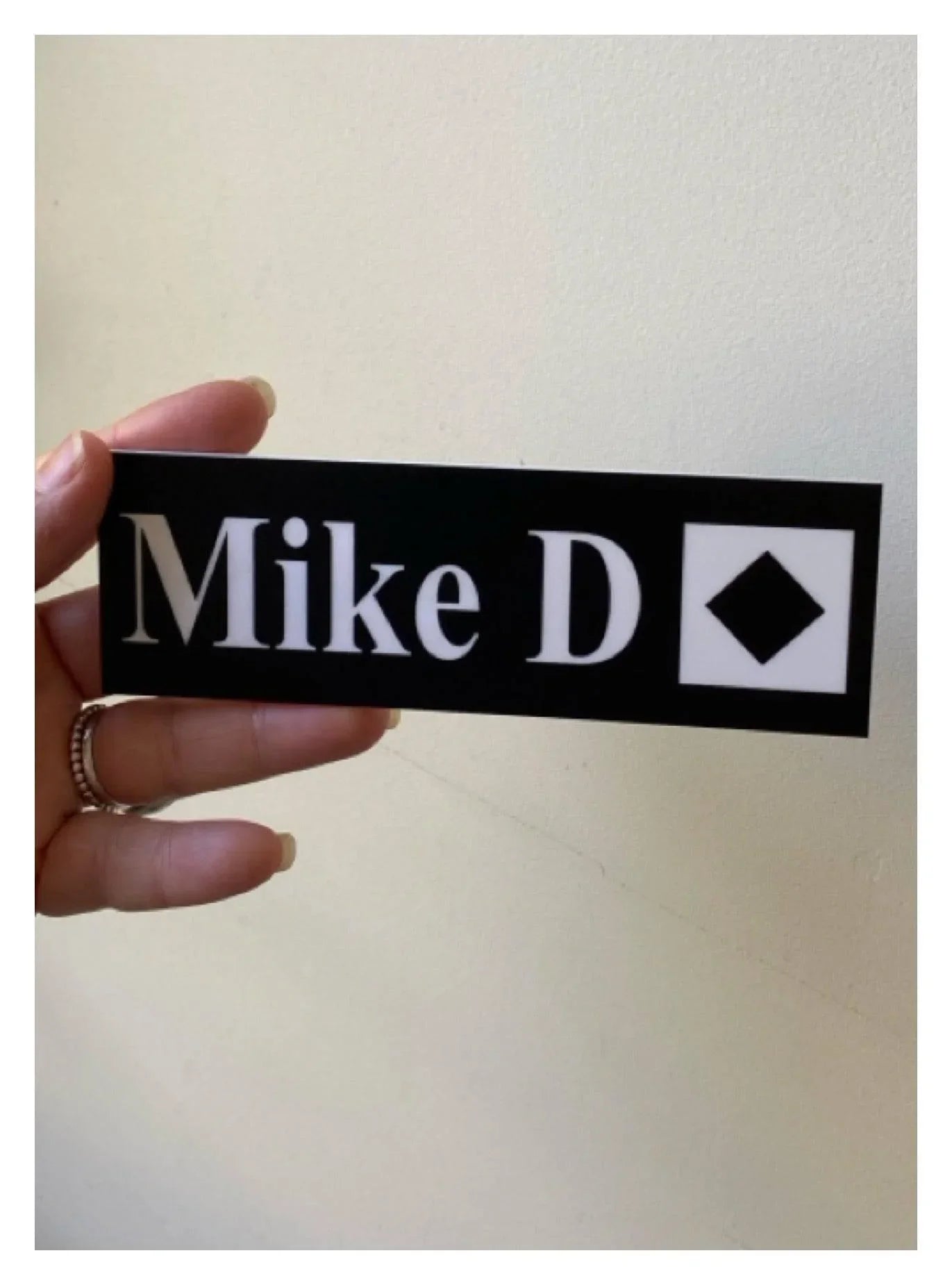 Ski Slope Black Diamond Custom Personalised Sign - The Renmy Store Homewares & Gifts