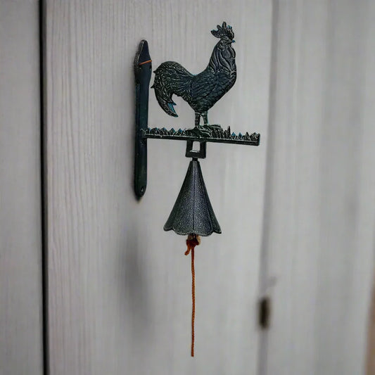 Doorbell Bell Rooster Farmhouse Vintage