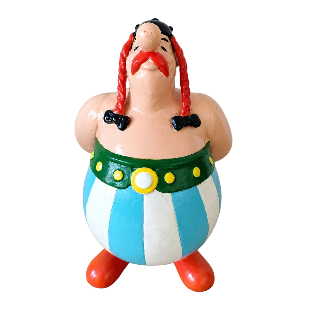 Obelix Money Box & Ornament | Vintage Rustic Cast Iron | 25cm