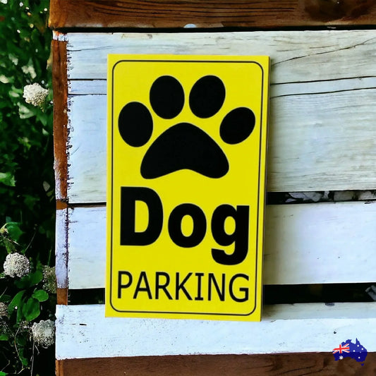 Dog Parking Cafe Outdoor Garden Sign - The Renmy Store Homewares & Gifts