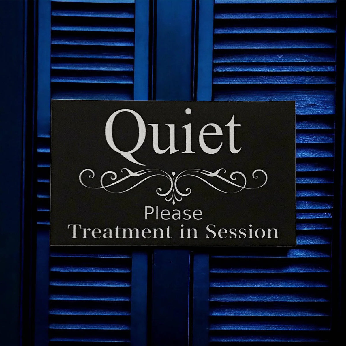 Quiet Please Clinic Treatment In Session Sign - The Renmy Store Homewares & Gifts