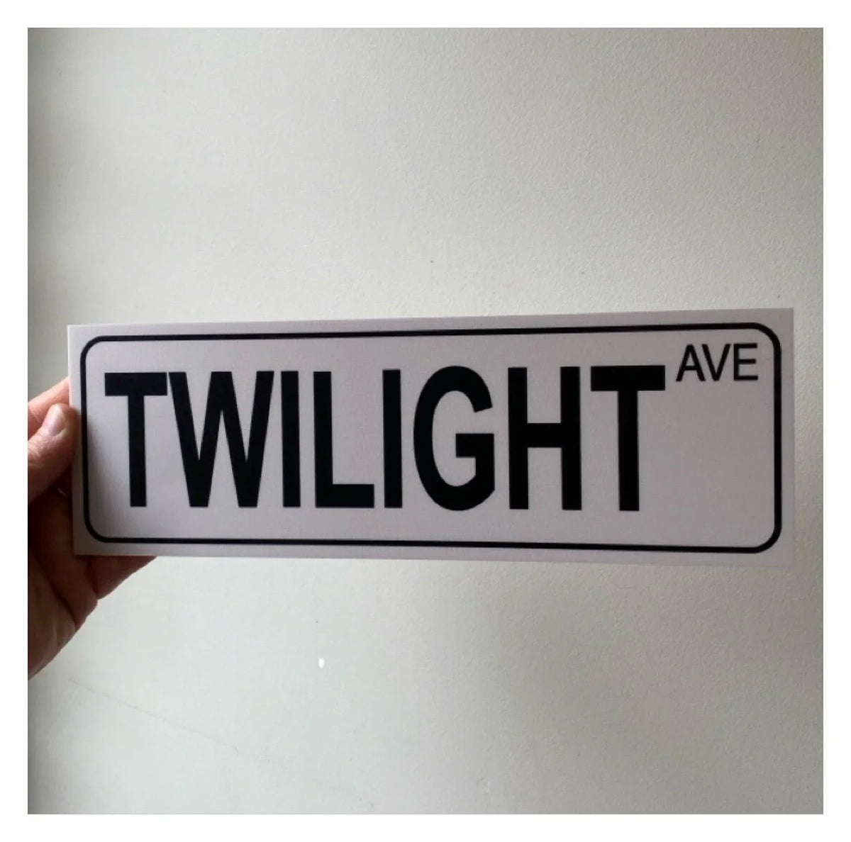 Street Grey Custom Personalised Sign - The Renmy Store Homewares & Gifts