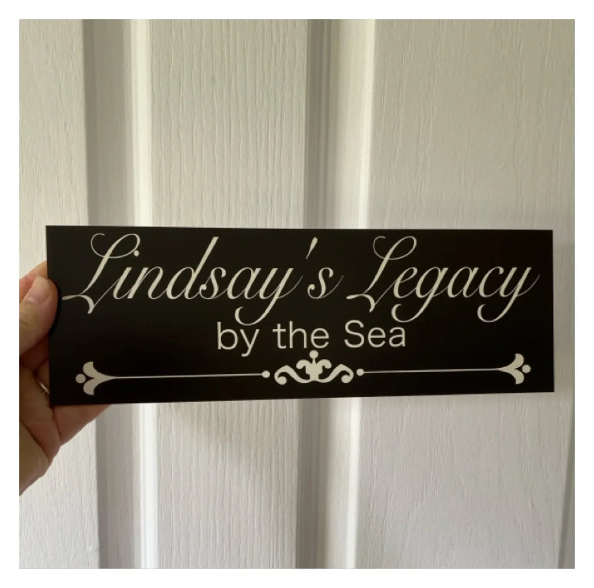 Family Name Custom Personalised Vintage Black Sign - The Renmy Store Homewares & Gifts