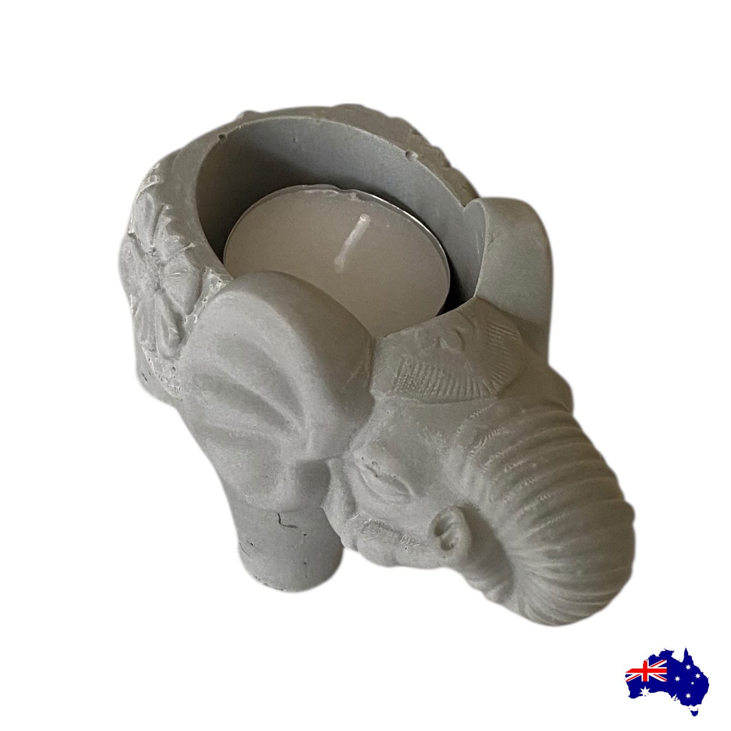 Planter Pot Elephant Love Aussie Handmade Concrete