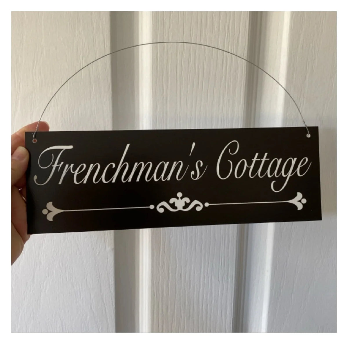 Family Name Custom Personalised Vintage Black Sign - The Renmy Store Homewares & Gifts