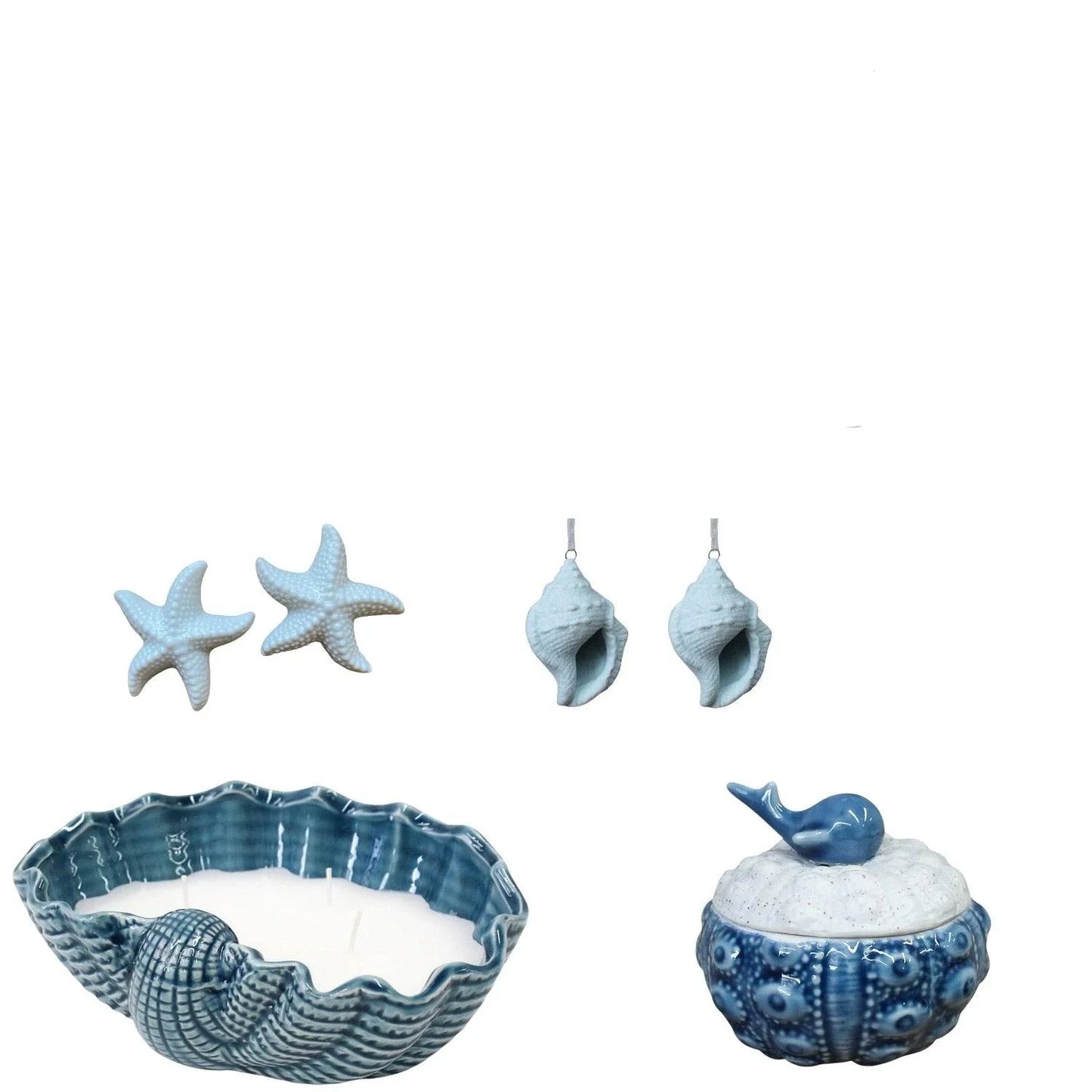 Shell Candle Whale Dish Starfish Seagull Welcome Sign Gift - The Renmy Store Homewares & Gifts