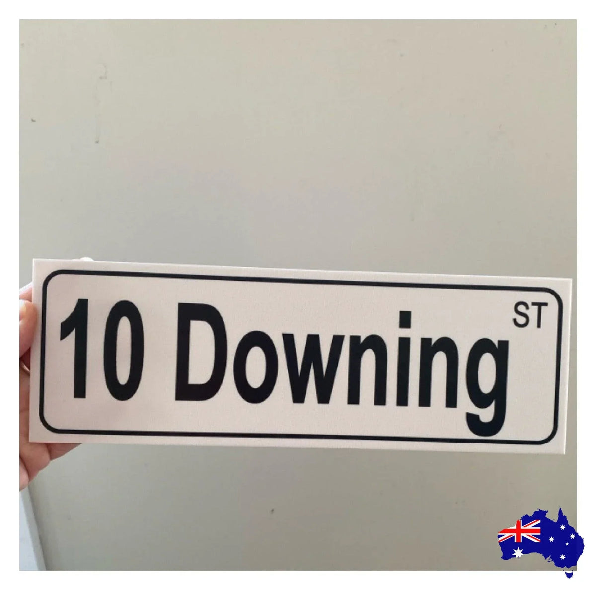 Street Grey Custom Personalised Sign - The Renmy Store Homewares & Gifts