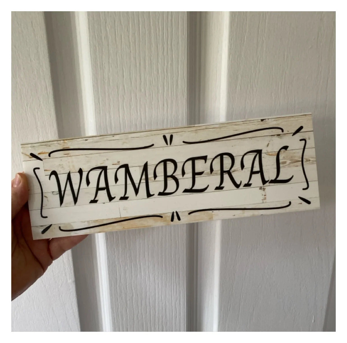 Cottage Custom Personalised Rustic Chic Sign - The Renmy Store Homewares & Gifts