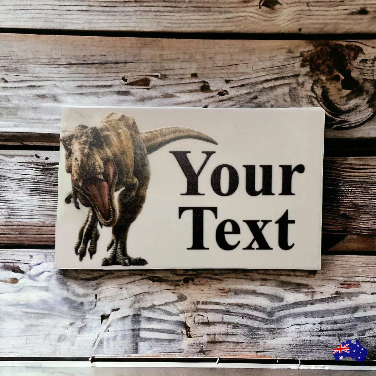 Dinosaur Custom Personalised Sign - The Renmy Store Homewares & Gifts
