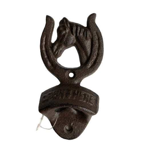 Wall Bottle Opener Horse Shoe - The Renmy Store Homewares & Gifts 