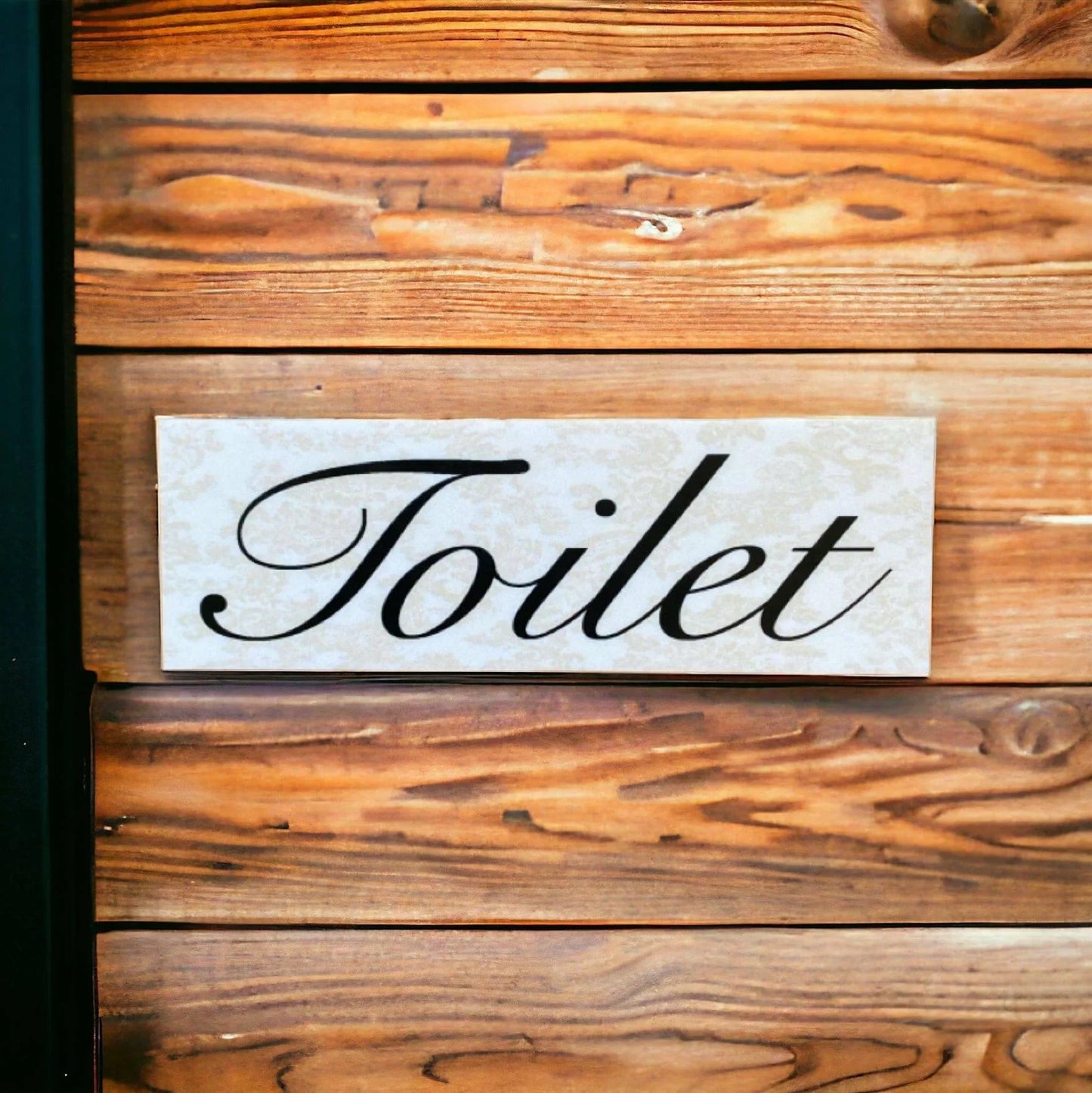 Vintage Door Room Sign Toilet Laundry Bathroom - The Renmy Store Homewares & Gifts