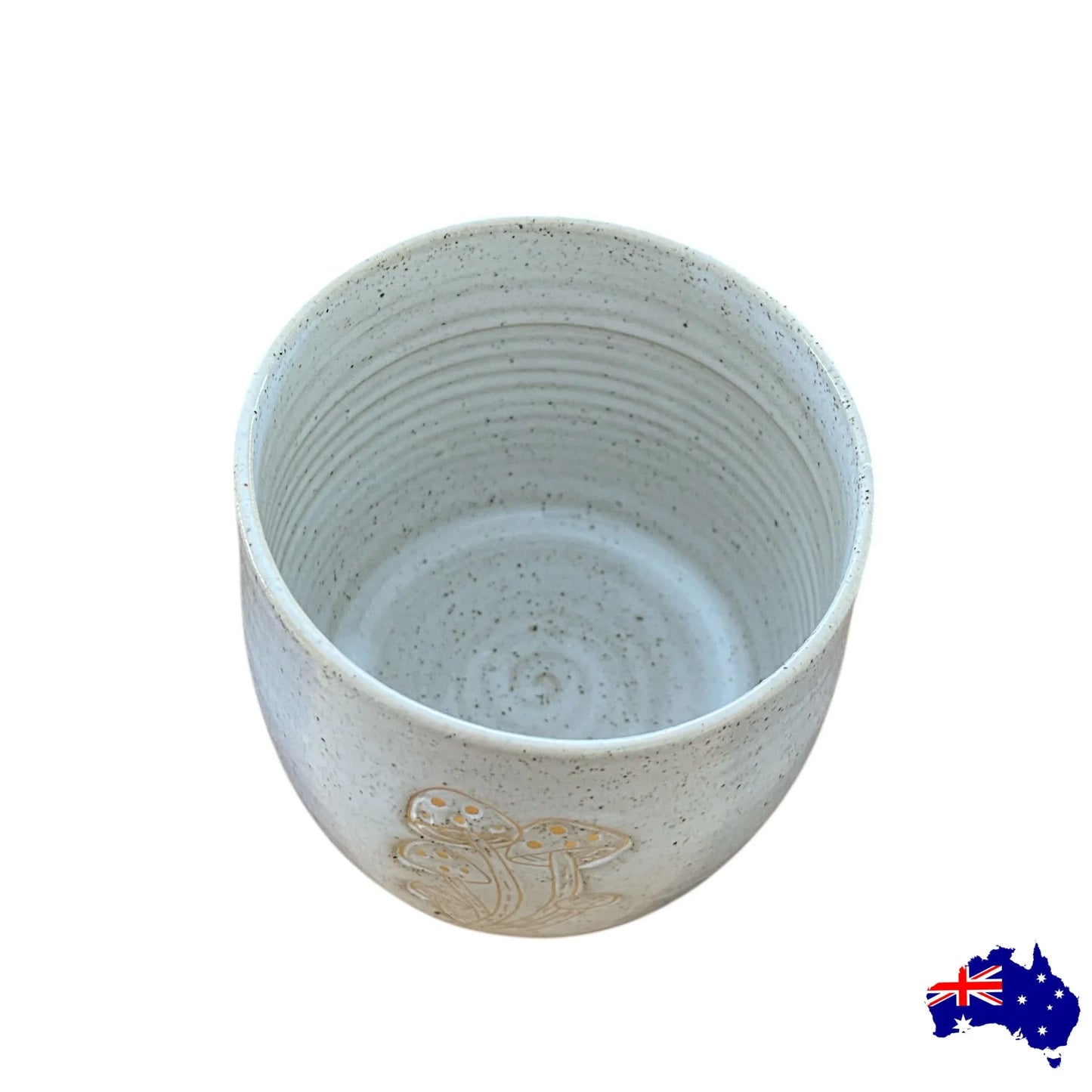 Mug Cup Mushroom Pottery Ceramic Aussie Made