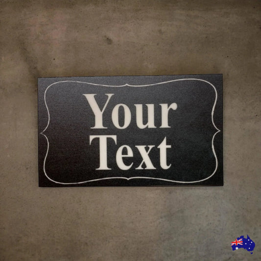Custom Wording Name Vintage Blackboard Sign - The Renmy Store Homewares & Gifts