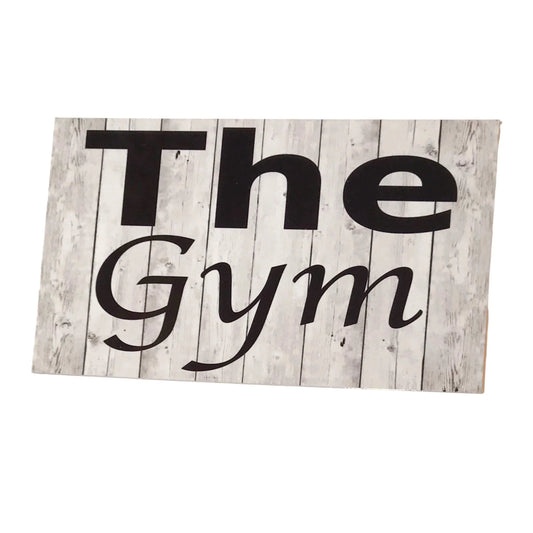 The Gym Door or Room Sign - The Renmy Store Homewares & Gifts