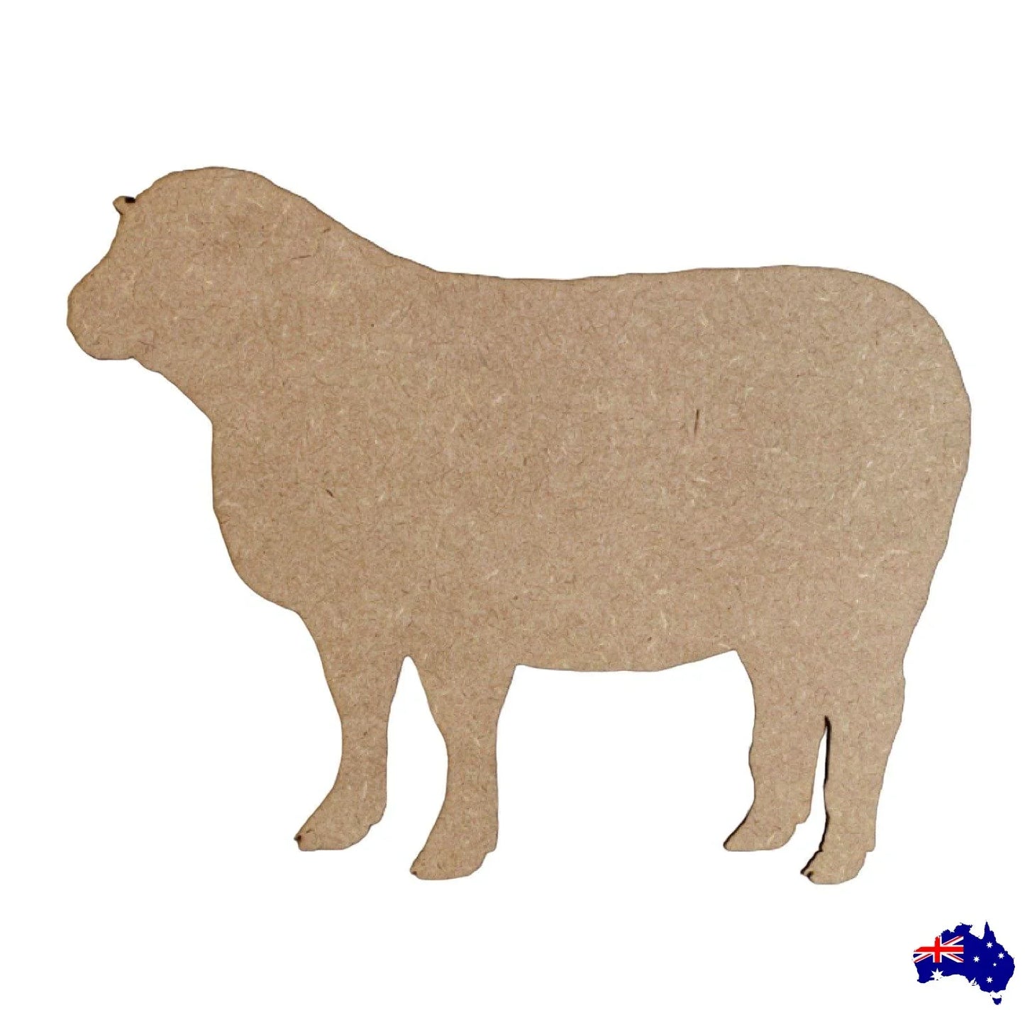 Sheep MDF Wooden Shape Farm DIY Cut Out Art Craft Decor - The Renmy Store Homewares & Gifts
