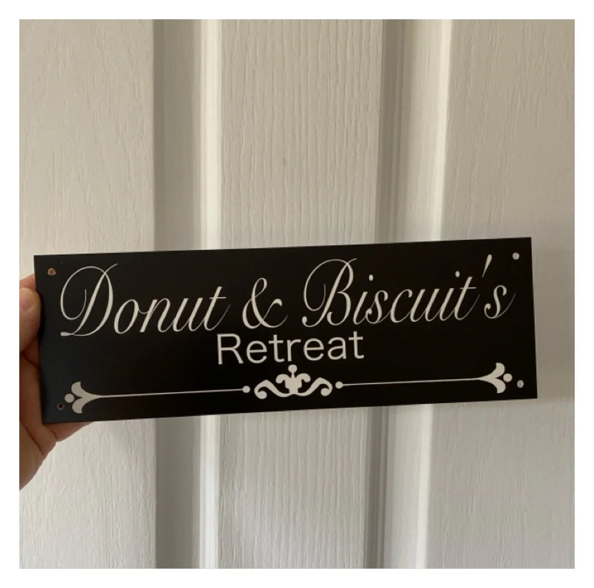 Family Name Custom Personalised Vintage Black Sign - The Renmy Store Homewares & Gifts