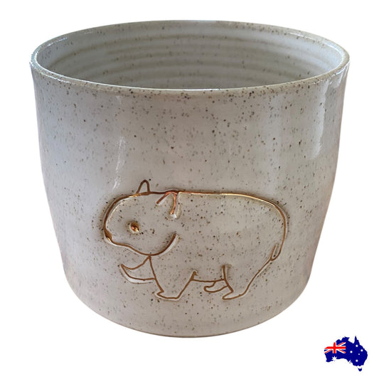 Mug Cup Wombat Pottery Ceramic Aussie Made