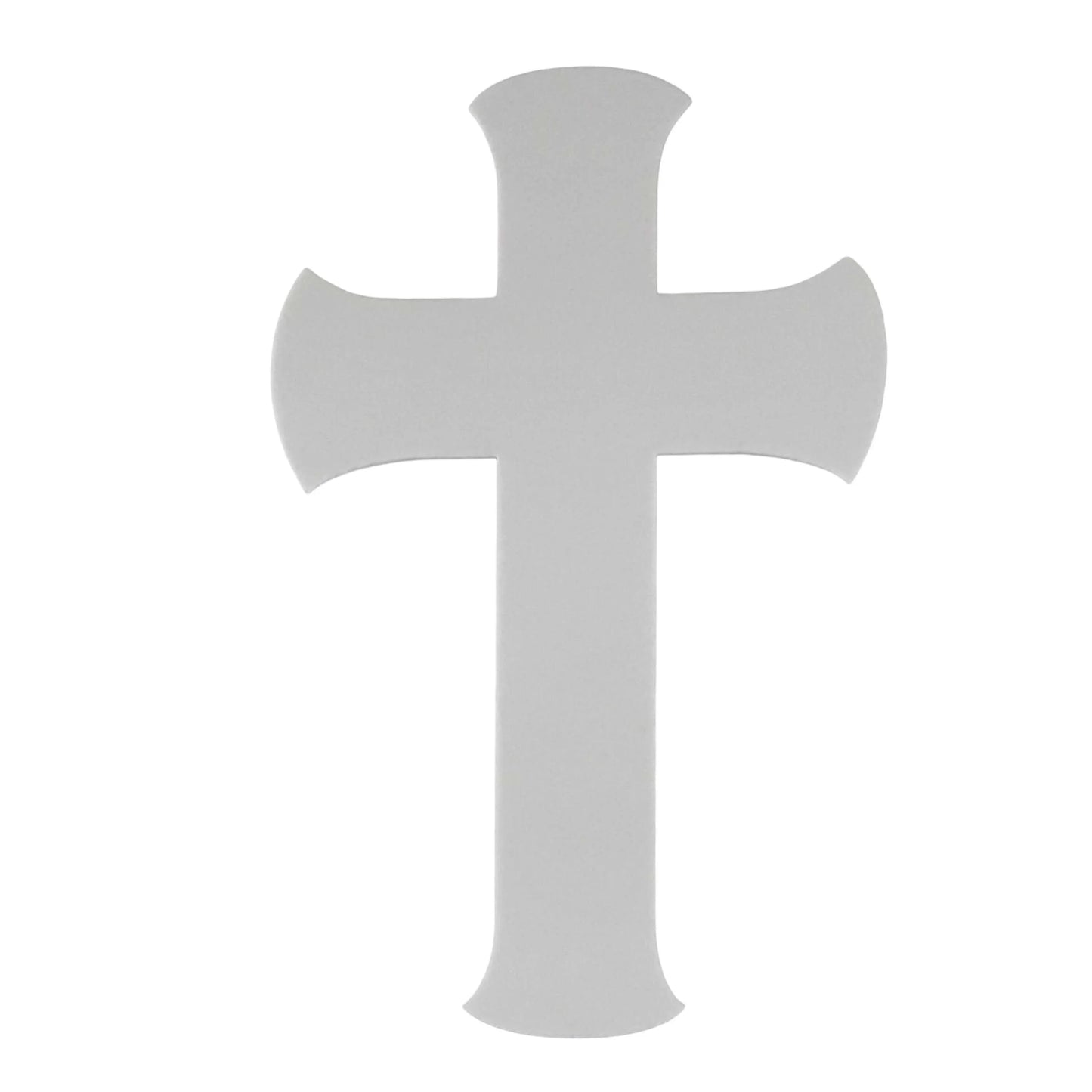 Cross Boho White Dome Plastic Acrylic Decor - The Renmy Store Homewares & Gifts