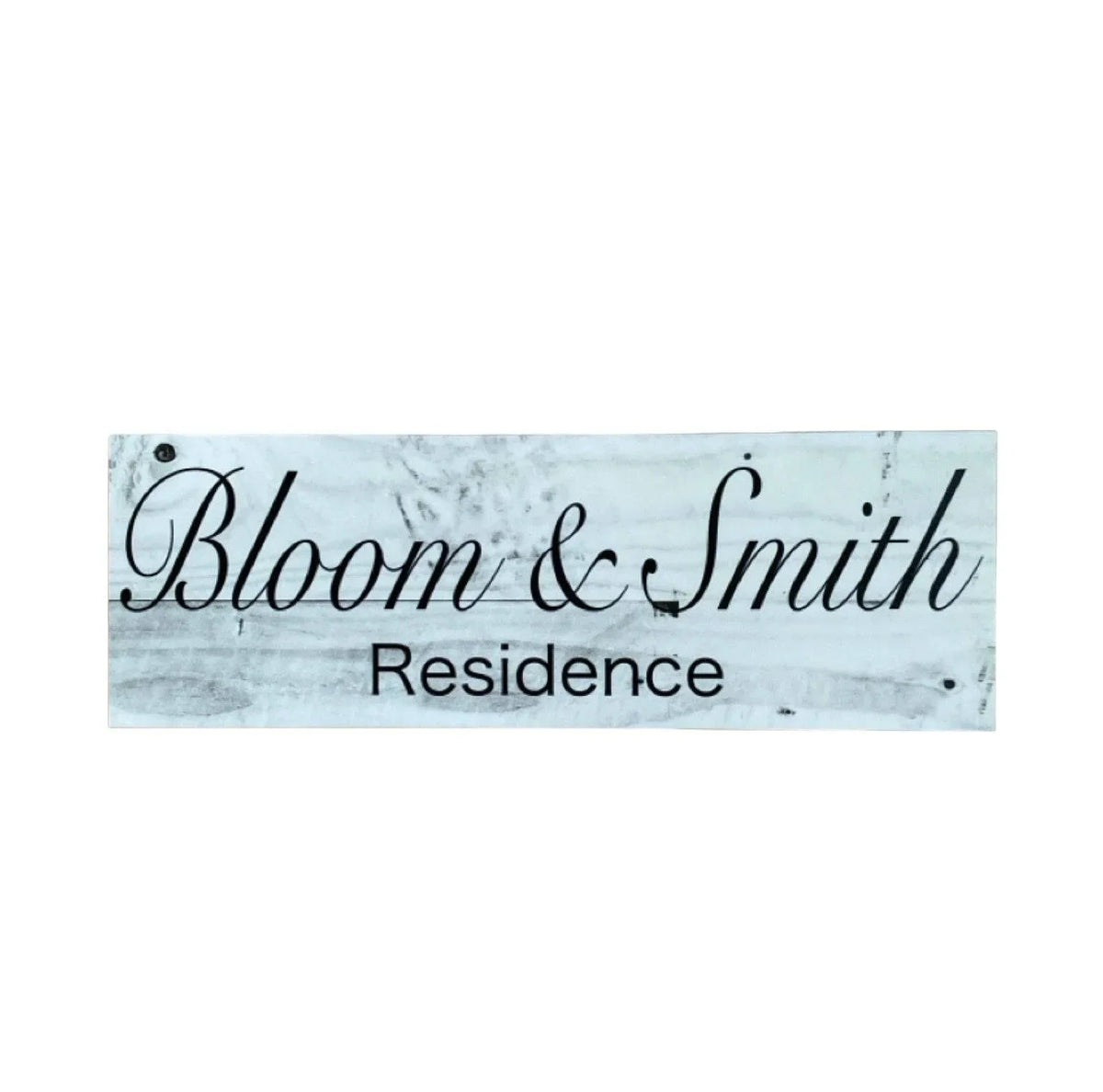 Family Residence Custom Personalised House Rustic Sign - The Renmy Store Homewares & Gifts