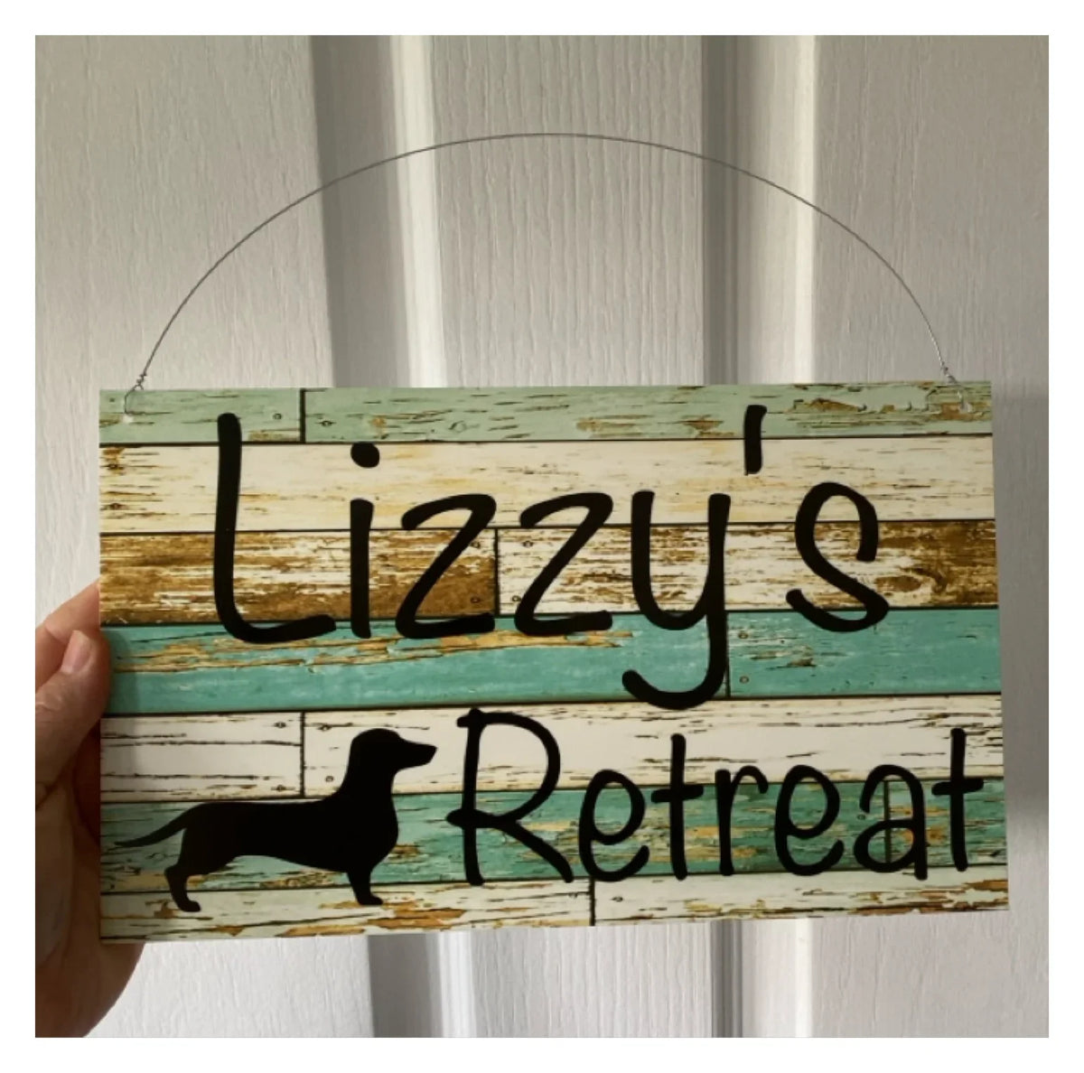 Dachshund Dog Custom Personalised Sign
