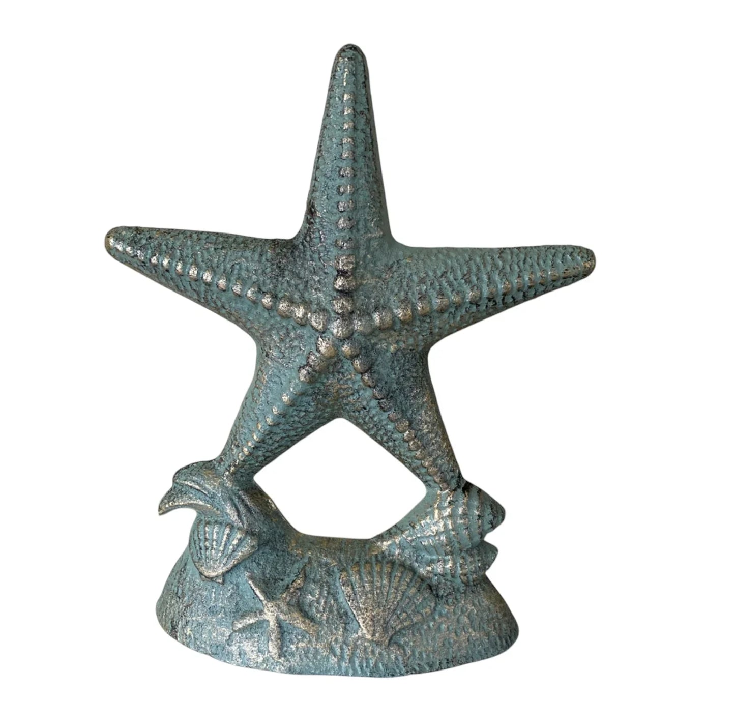 Door Stop Starfish Coastal Beach Rustic Cast Iron - The Renmy Store Homewares & Gifts