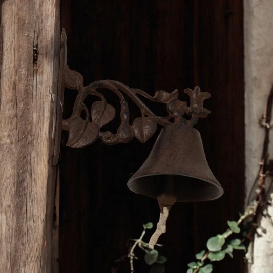Door Bell Maple Leaf Cast Iron - The Renmy Store Homewares & Gifts