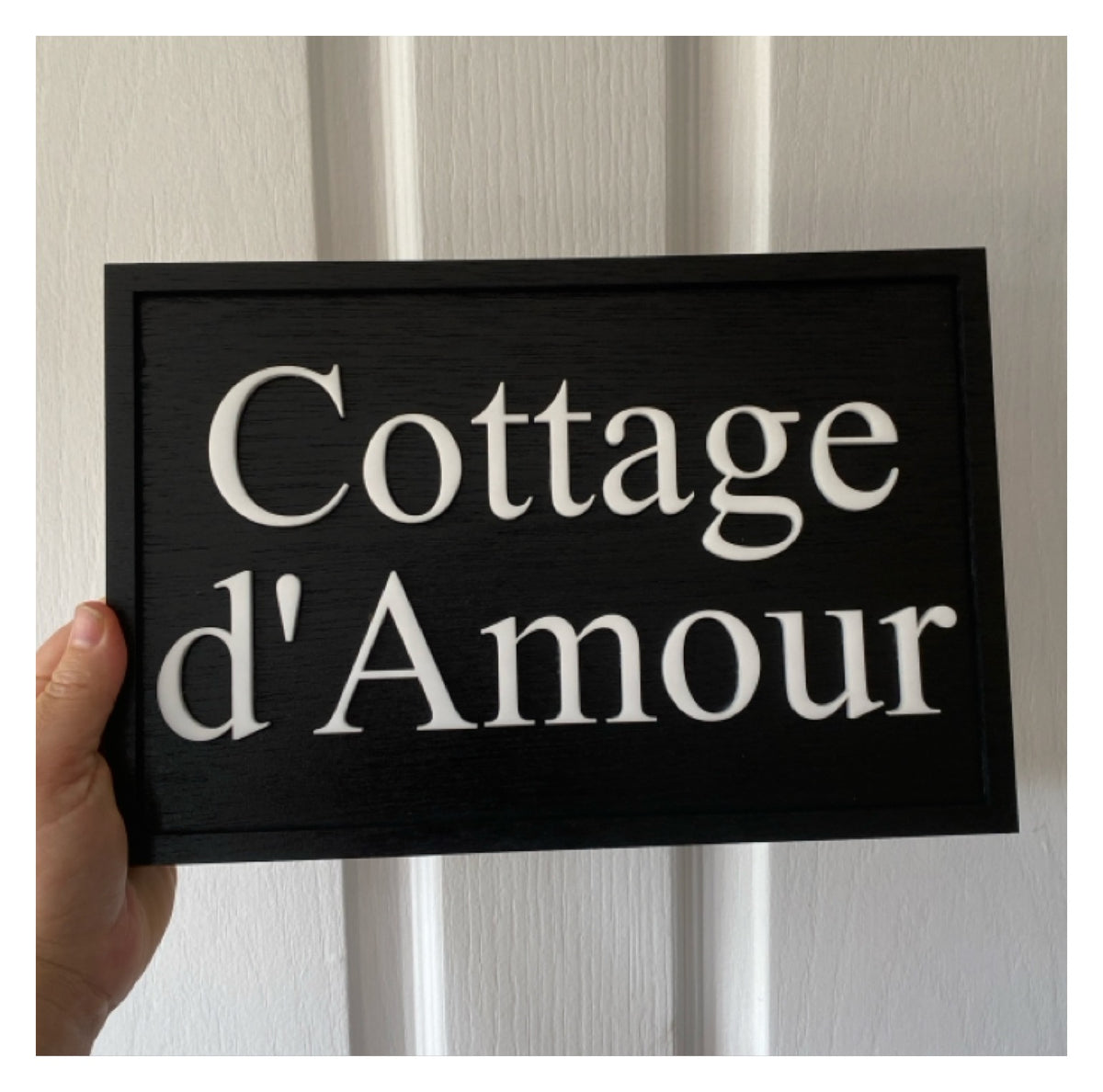 Custom Cottage & Residence Sign | Personalised Timber Hanging & Wall Property Sign | Aussie Made