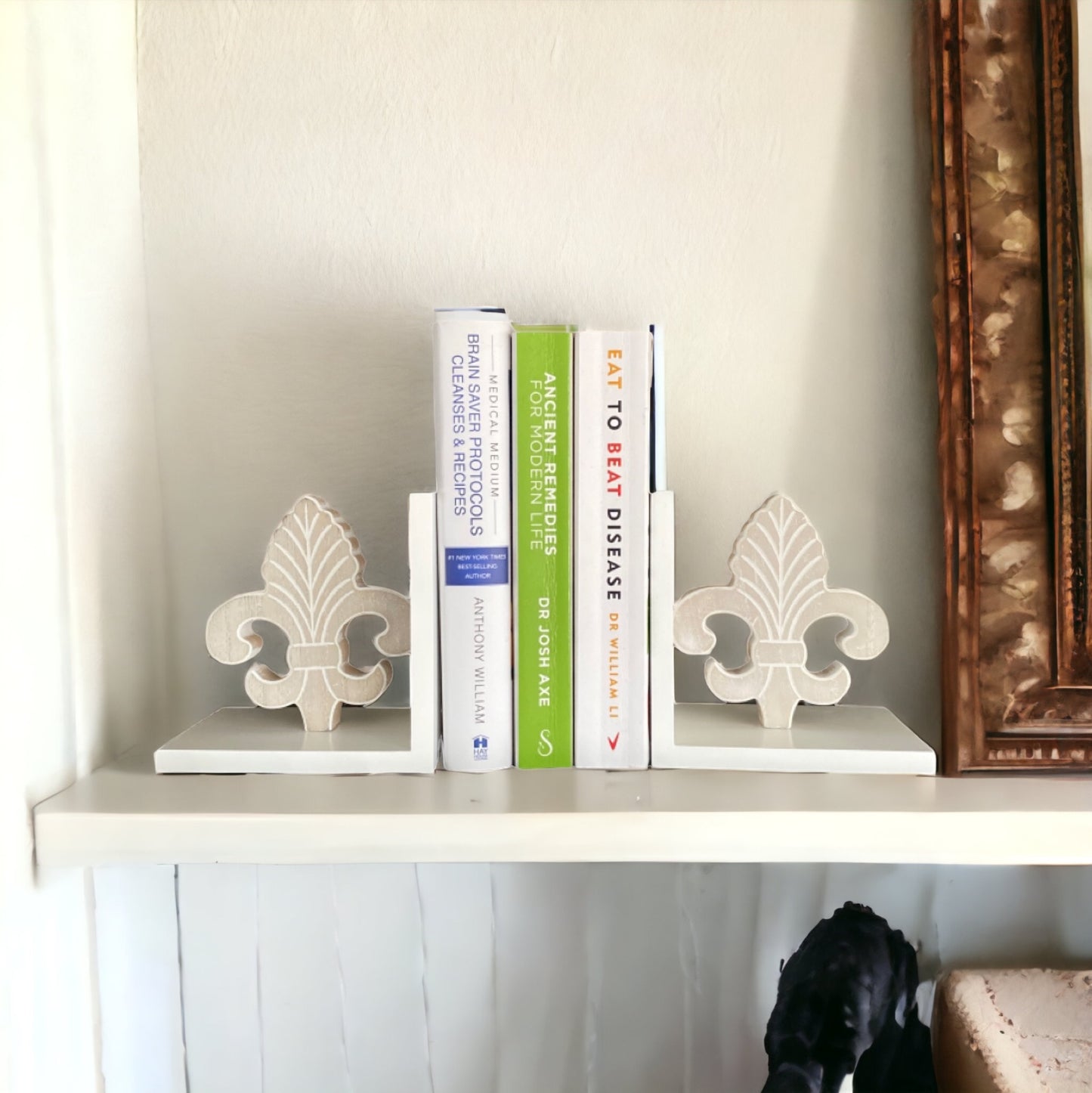 Book Ends Bookend French Provincial Fleur - The Renmy Store Homewares & Gifts 
