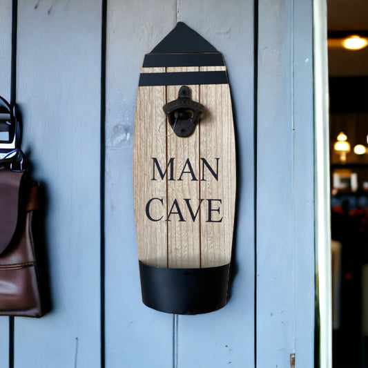 Wall Bottle Opener Man Cave - The Renmy Store Homewares & Gifts 