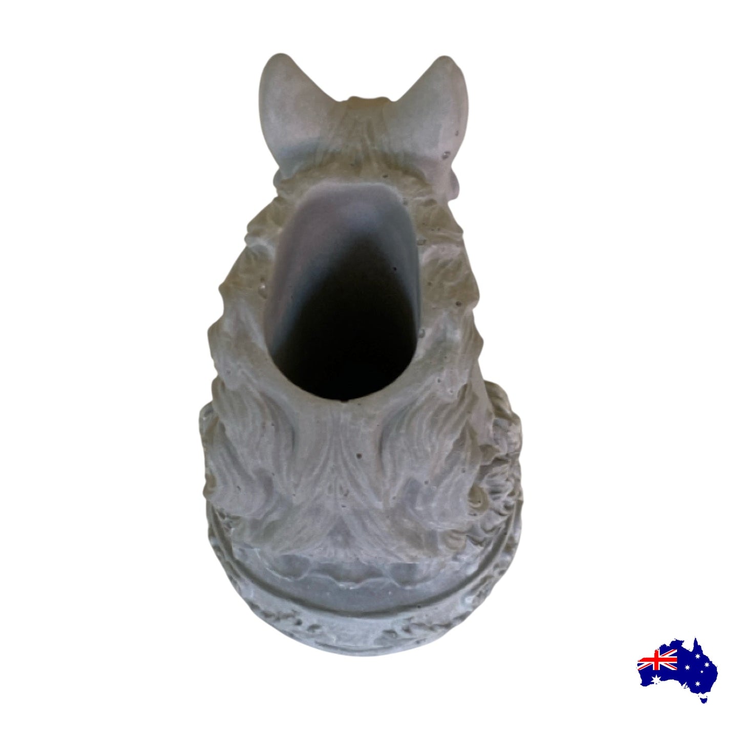 Planter Pot Horse Head Aussie Handmade Concrete