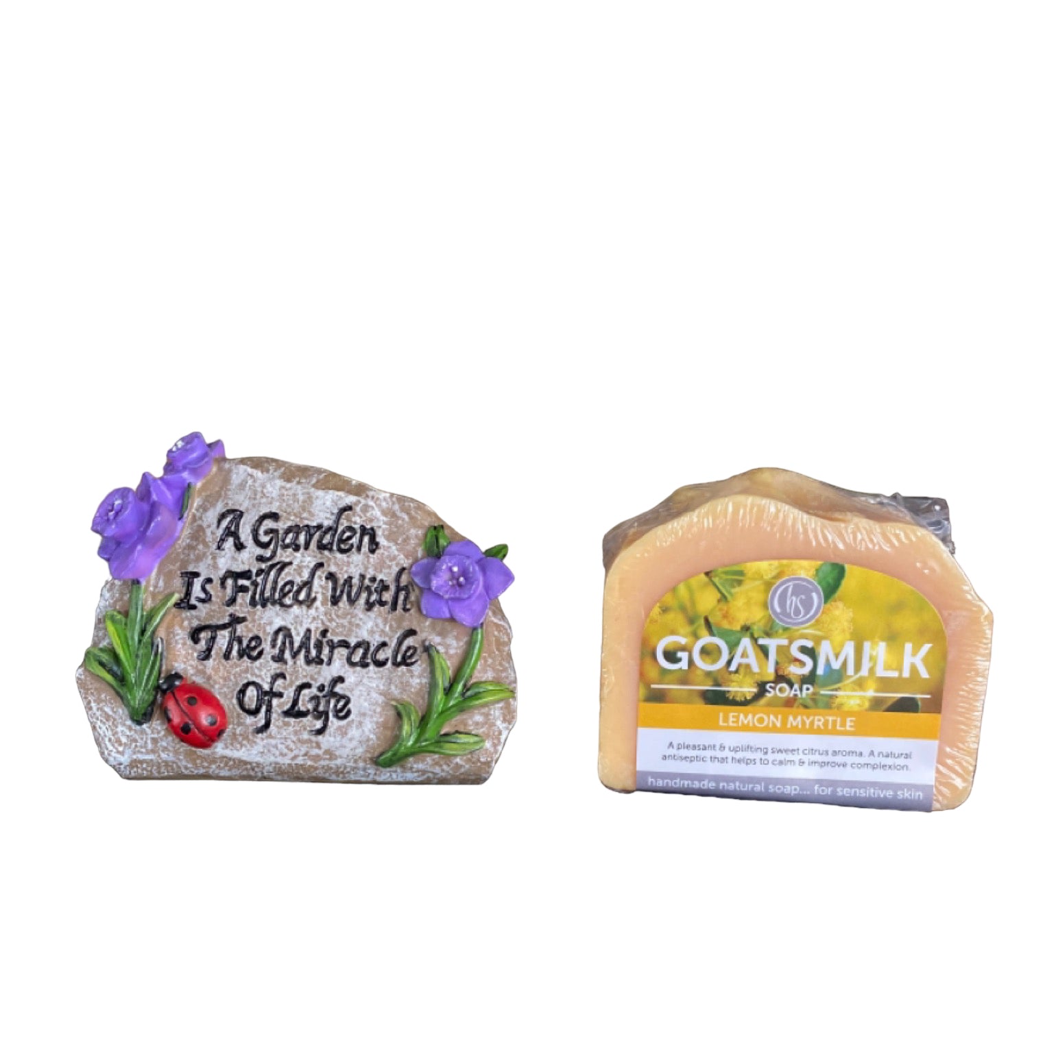 Garden Life Gardener Stone Goatmilk Soap Gift - The Renmy Store Homewares & Gifts 
