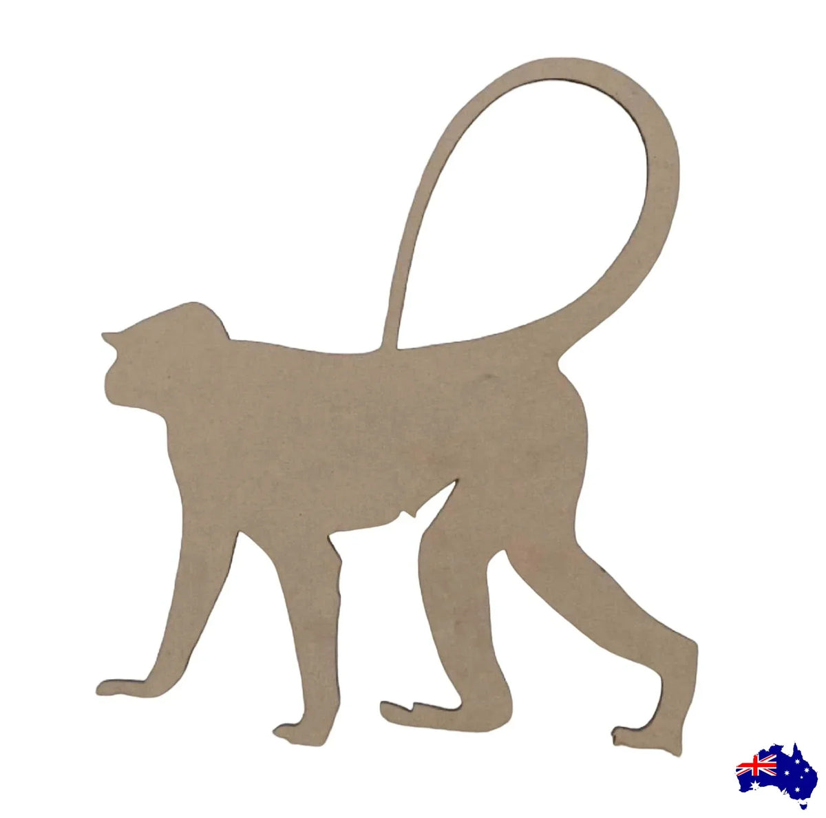 Monkey Raw MDF Wooden DIY Craft - The Renmy Store Homewares & Gifts