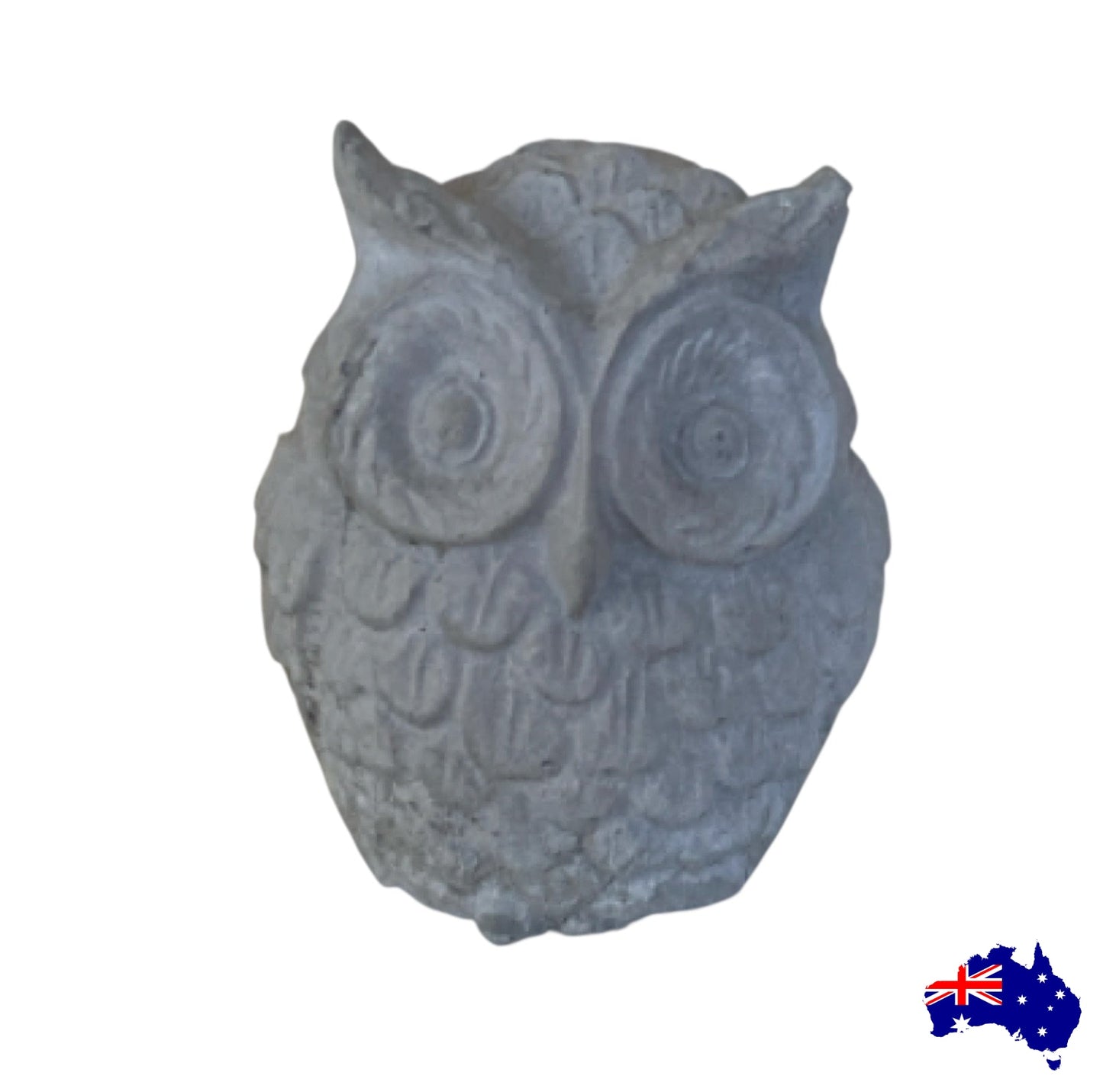 Owl Bird Aussie Handmade Concrete