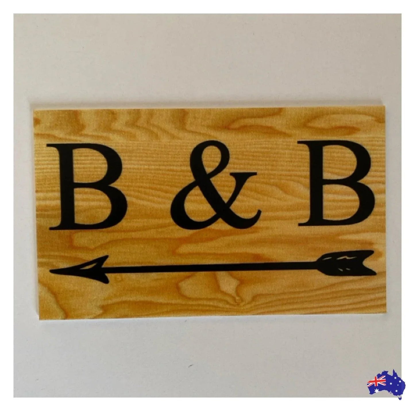 Custom Personalised Arrow Garden Wall Direction Sign - The Renmy Store Homewares & Gifts