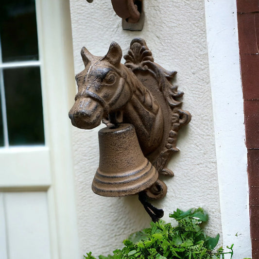 Door Bell Horse Melodies Cast Iron - The Renmy Store Homewares & Gifts