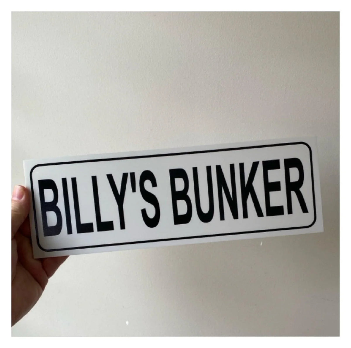Street Grey Custom Personalised Sign - The Renmy Store Homewares & Gifts