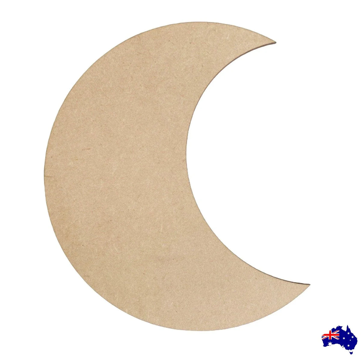 Moon Crescent MDF Shape DIY Raw Cut Out Art Craft Décor - The Renmy Store Homewares & Gifts