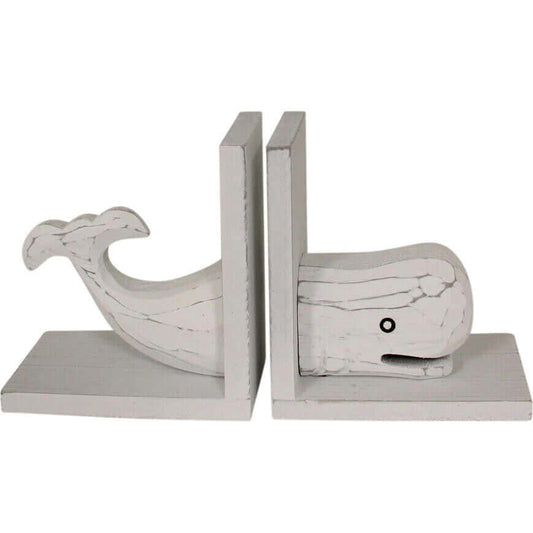 Book Ends Bookends Beach Coastal Whale - The Renmy Store Homewares & Gifts 