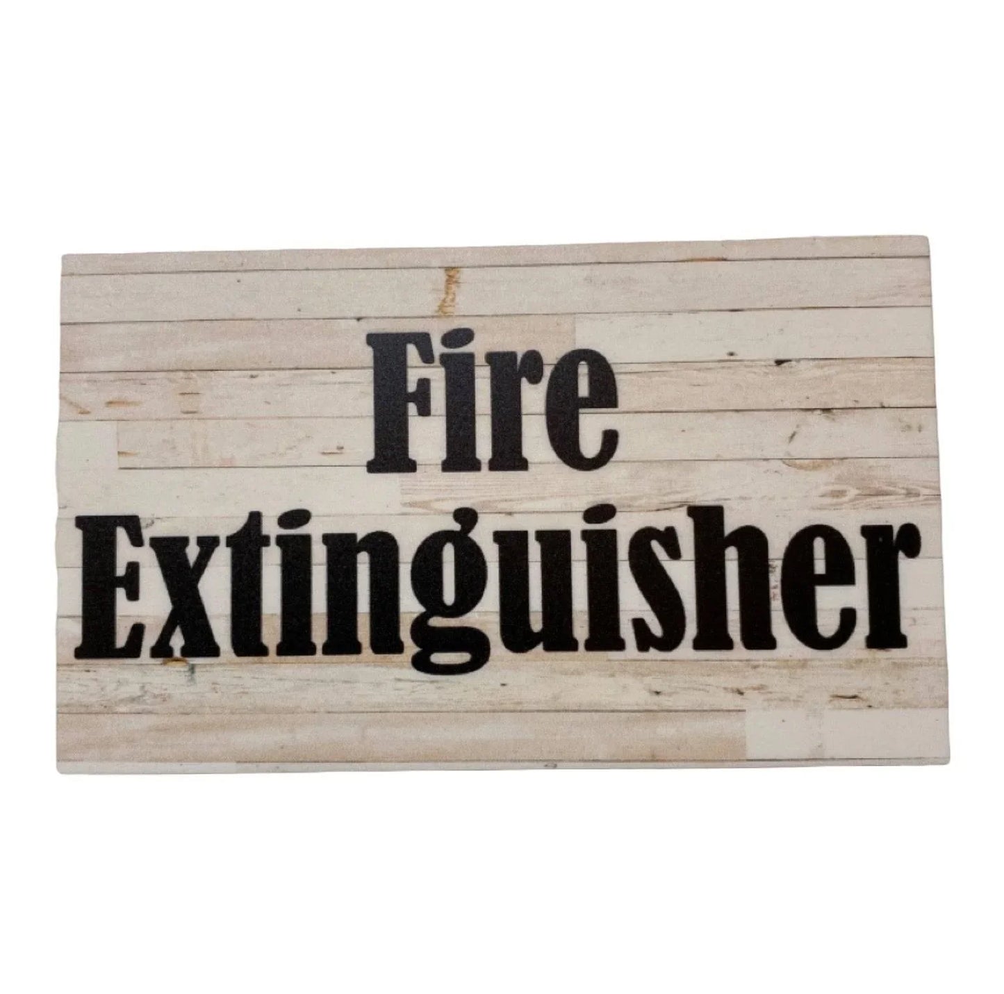 Fire Extinguisher Vintage Sign - The Renmy Store Homewares & Gifts
