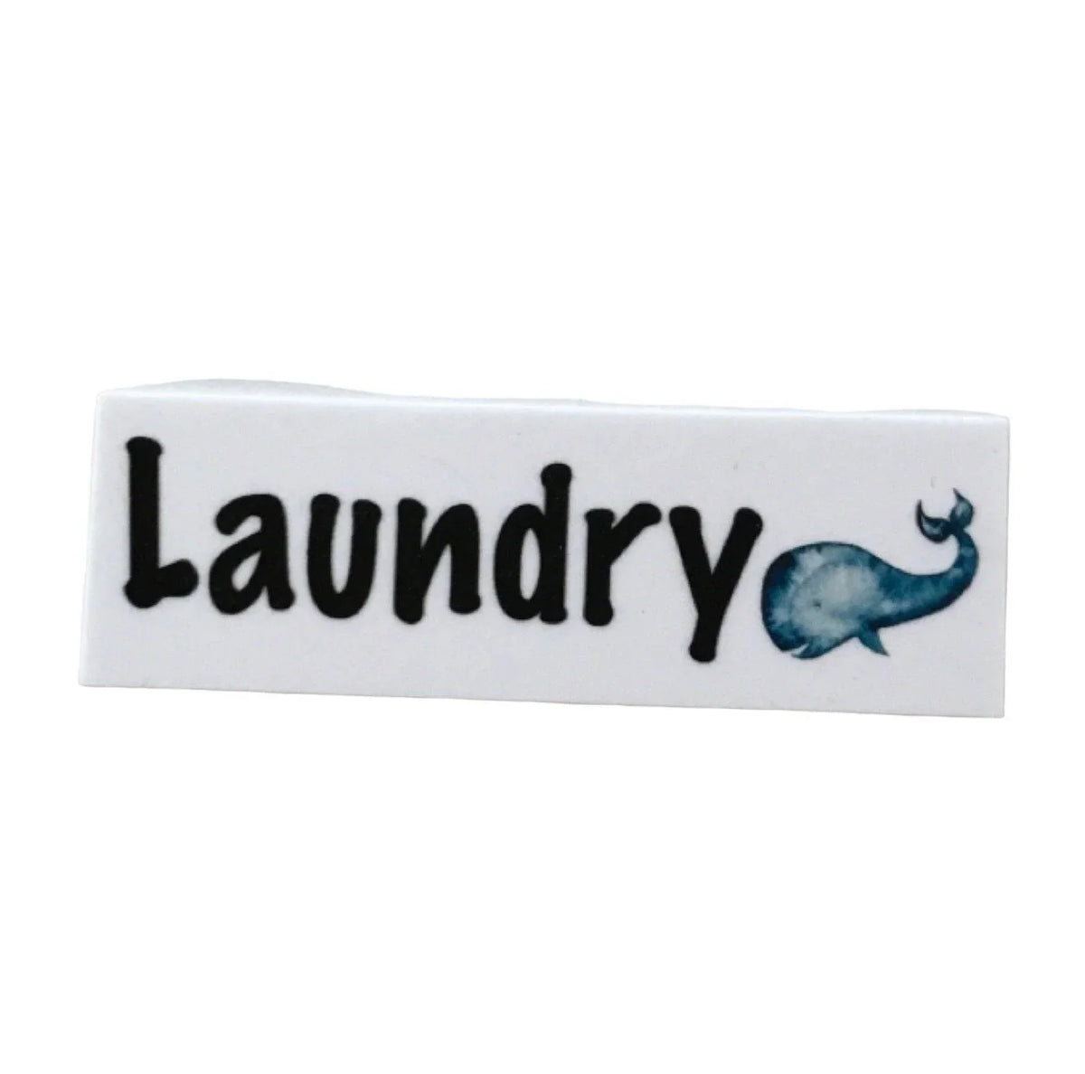 Whale Toilet Laundry Bathroom Door Sign - The Renmy Store Homewares & Gifts