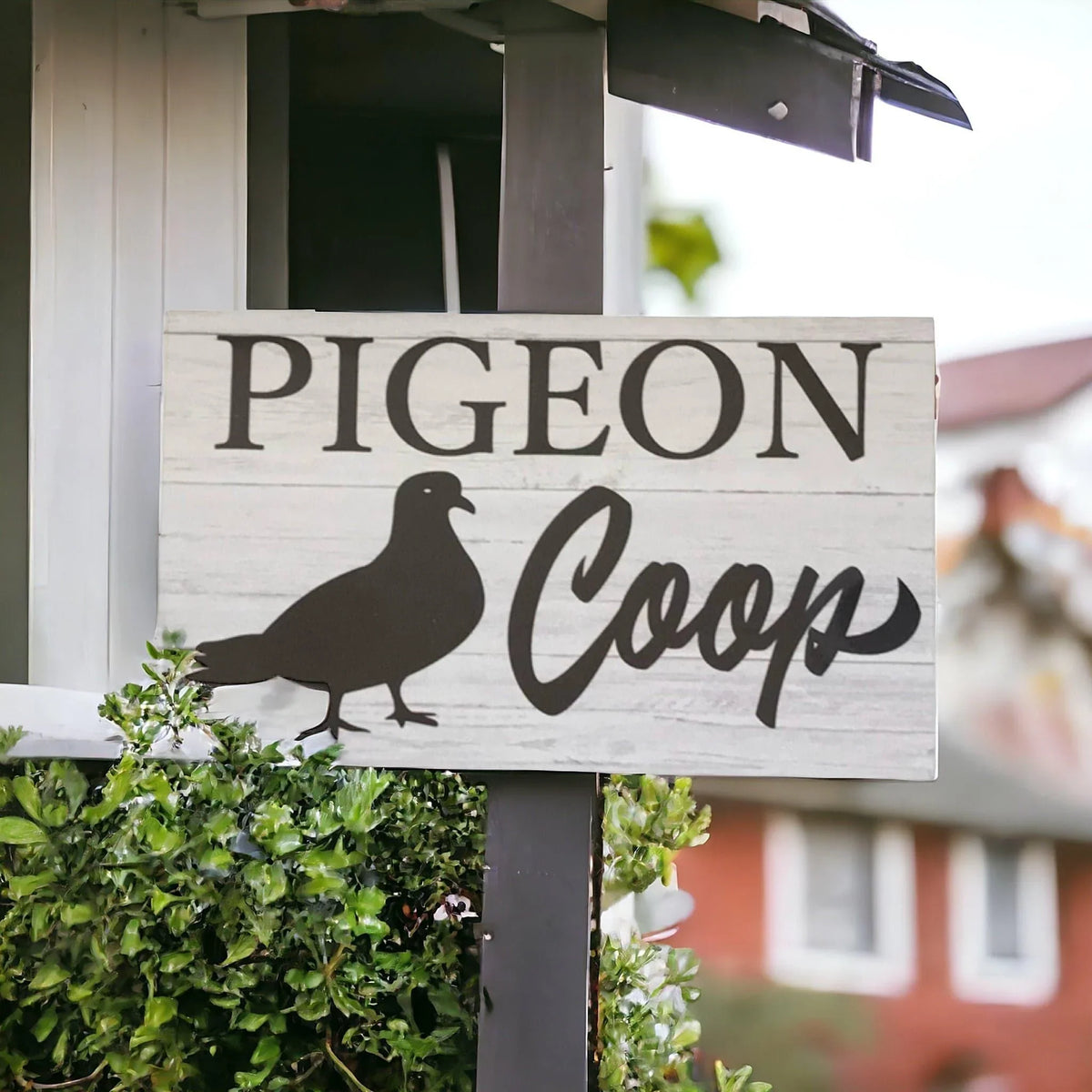 Pigeon Coop Bird Sign - The Renmy Store Homewares & Gifts
