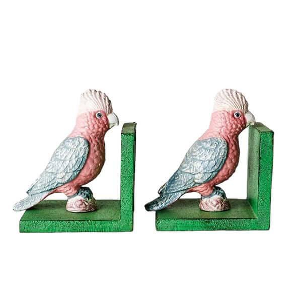Book Ends Bookend Galah Bird - The Renmy Store Homewares & Gifts