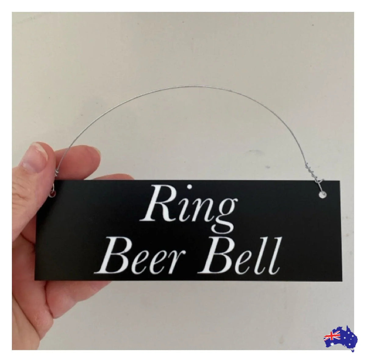 Black White Custom Personalised Outdoor Sign - The Renmy Store Homewares & Gifts
