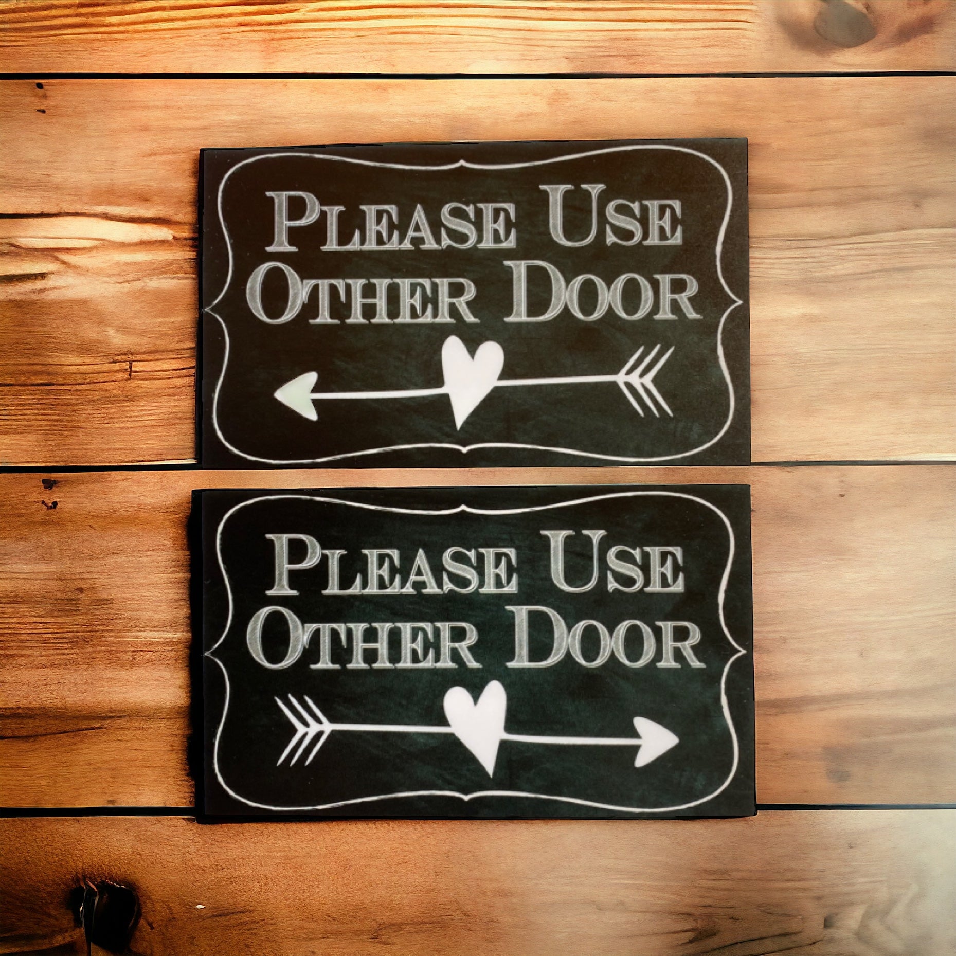 Please Use Other Door Vintage Arrow Sign - The Renmy Store Homewares & Gifts 