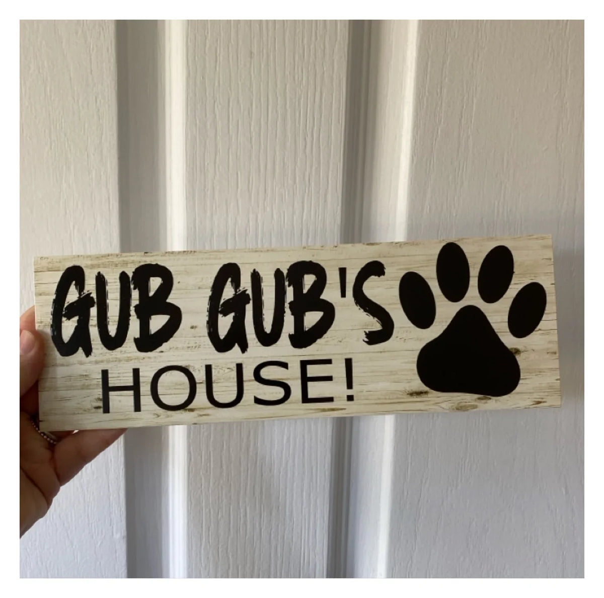 Dog Kennel House Custom Personalised Pets Name Sign - The Renmy Store Homewares & Gifts