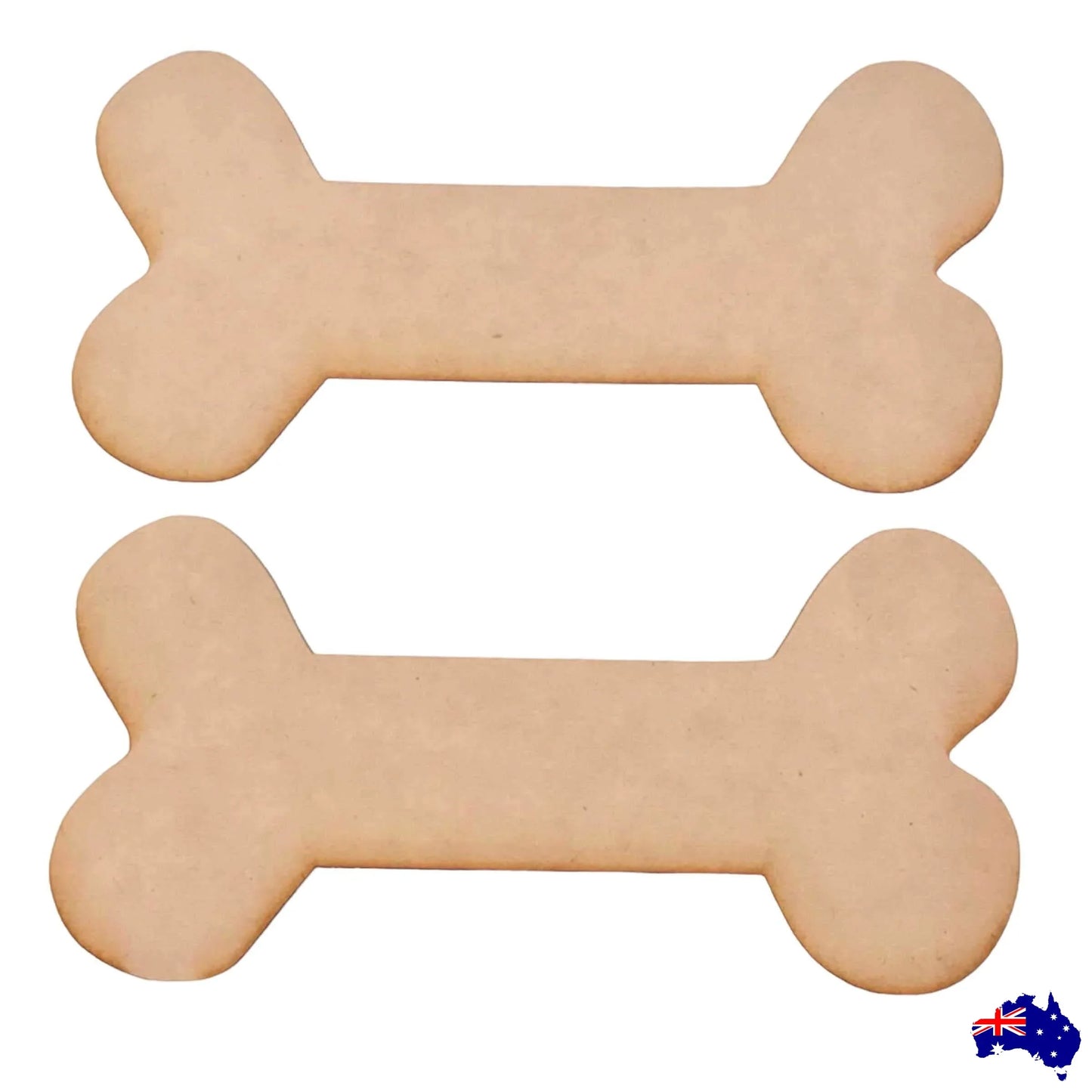 Bones Bone Set of 2 MDF DIY Raw Cut Out Art Craft Decor - The Renmy Store Homewares & Gifts