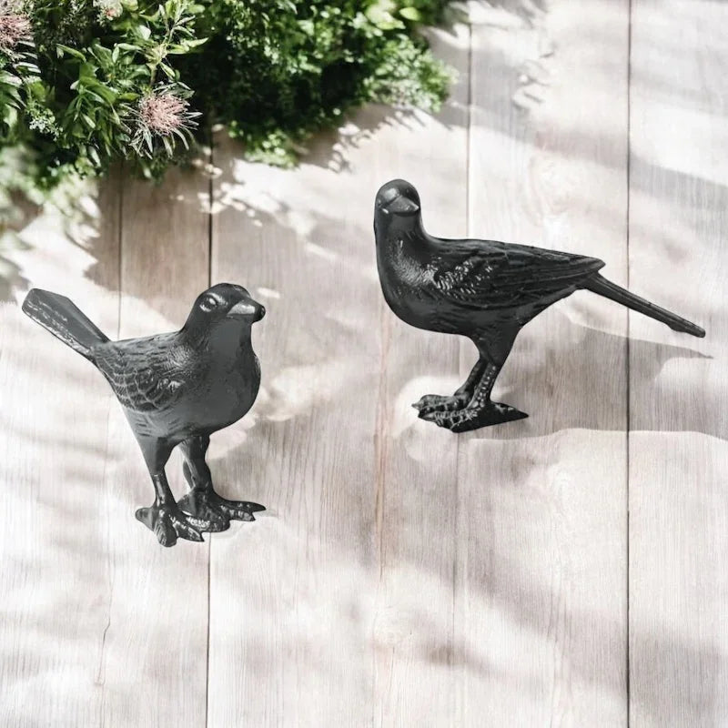 Bird Cast Iron Ornament Decoration - The Renmy Store Homewares & Gifts